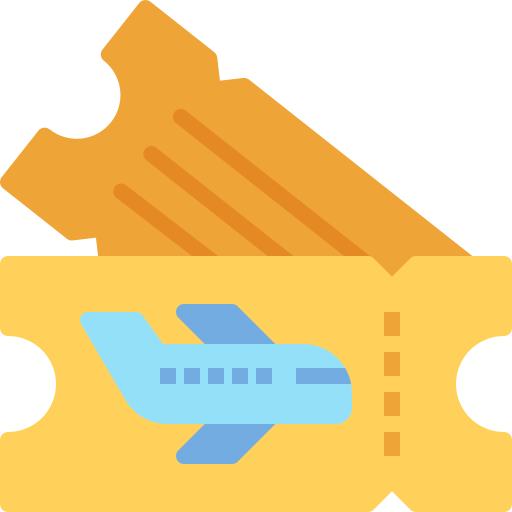 ticket Generic Flat icoon
