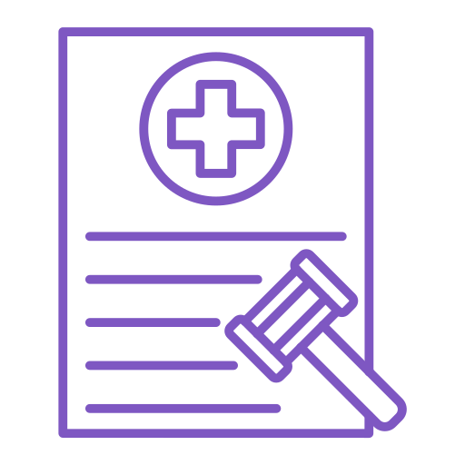 Health law Generic Simple Colors icon