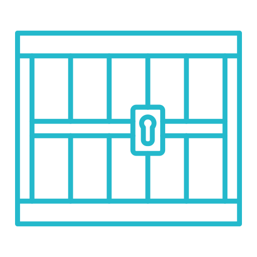 więzienie Generic Simple Colors ikona