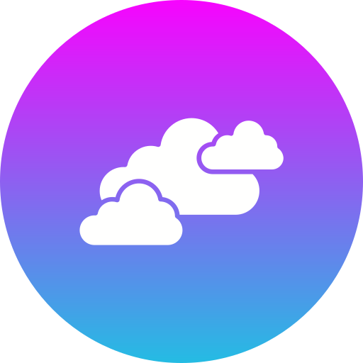 nuvole Generic Flat Gradient icona