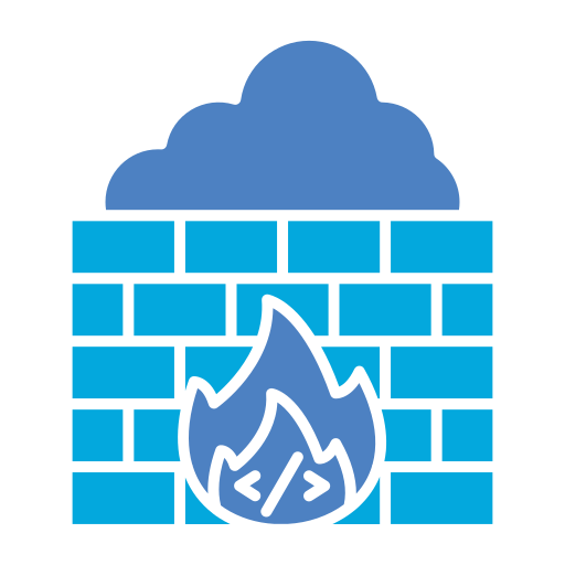 Brick wall Generic Blue icon