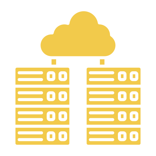 datacenter Generic Simple Colors icoon