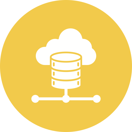 Cloud data Generic Mixed icon