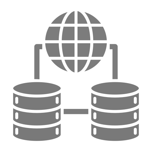 データネットワーク Generic Grey icon