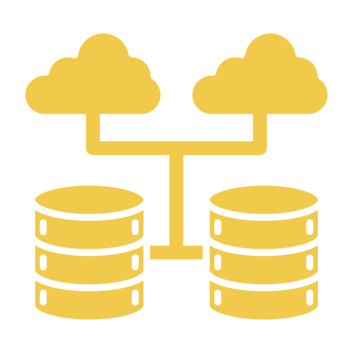 cloud-database Generic Simple Colors icoon