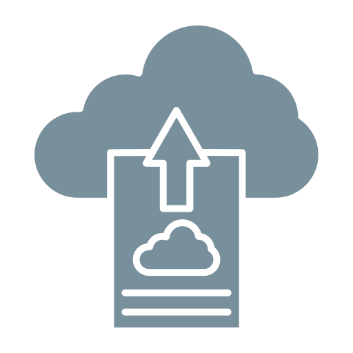 cloud-upload Generic Simple Colors icon