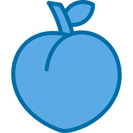 melocotón Generic Blue icono