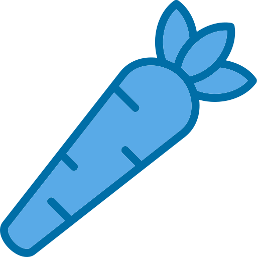 Carrot Generic Blue icon