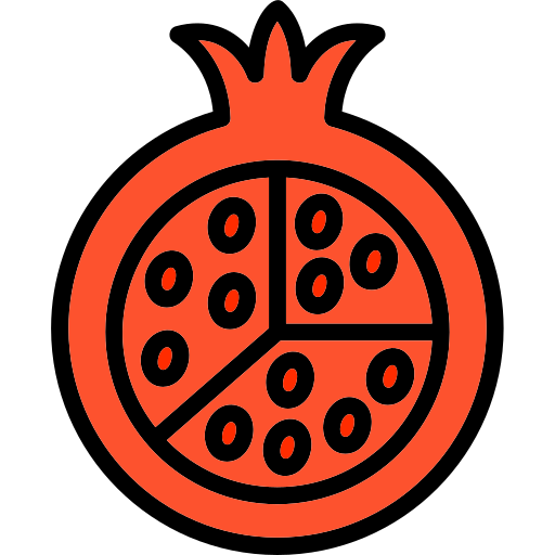 Pomegranate Generic Outline Color icon