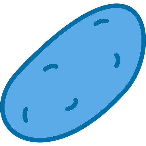aardappel Generic Blue icoon