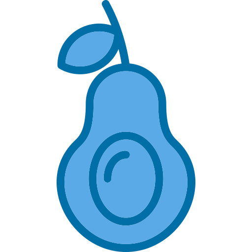 aguacate Generic Blue icono