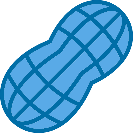 cacahuète Generic Blue Icône