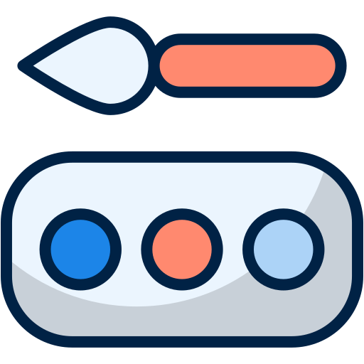 ペインティング Generic Outline Color icon
