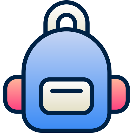 Backpack Generic Lineal Color Gradient icon