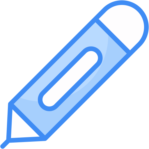 crayon Generic Blue Icône