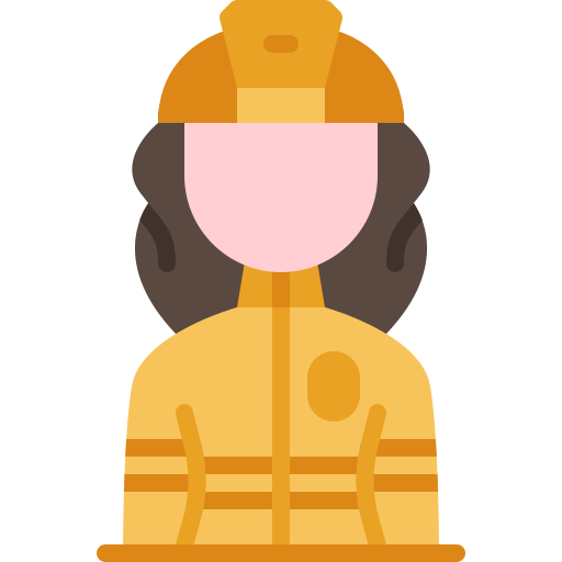 firewoman Generic Flat icon