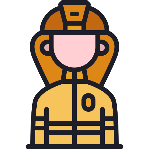 Firefighter Generic Outline Color icon