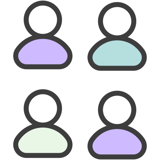 studenti Generic Outline Color icona