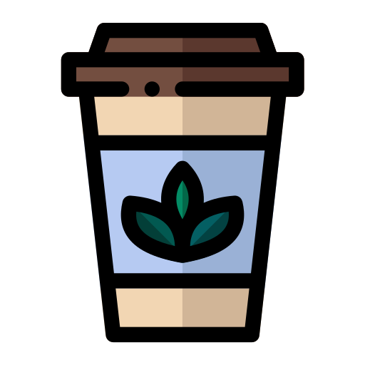 filiżanka kawy Generic Outline Color ikona