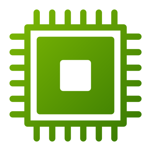 chip Generic Flat Gradient icoon