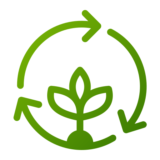 Recycling symbol Generic Flat Gradient icon