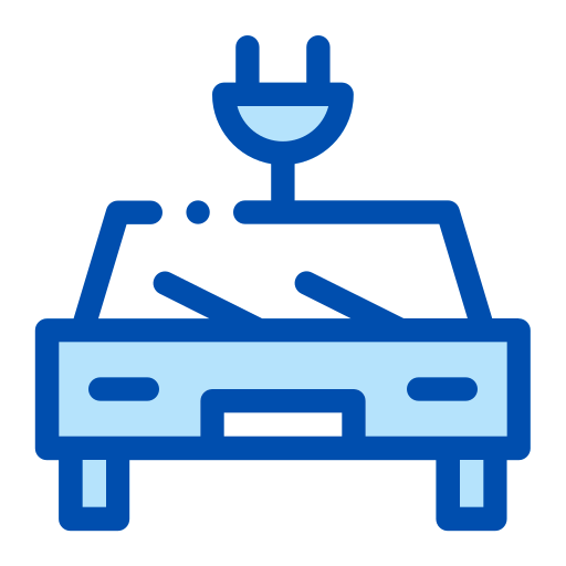 전기차 Generic Blue icon