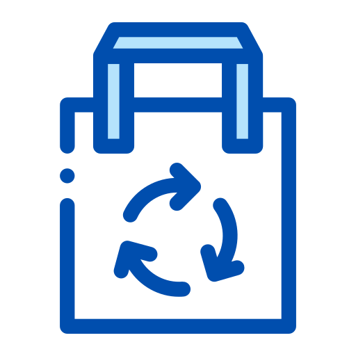 リサイクルバッグ Generic Blue icon