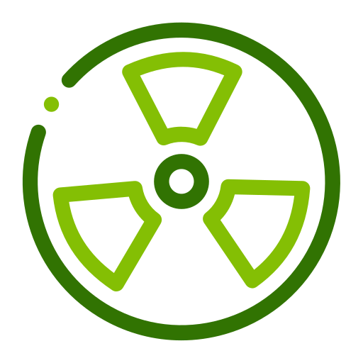 Radioactive Generic Outline Color icon