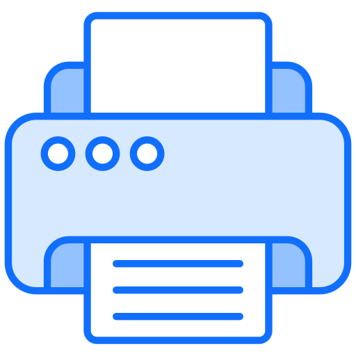 Printer Generic Blue icon