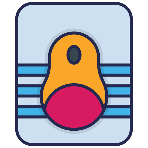 마우스 패드 Generic Outline Color icon