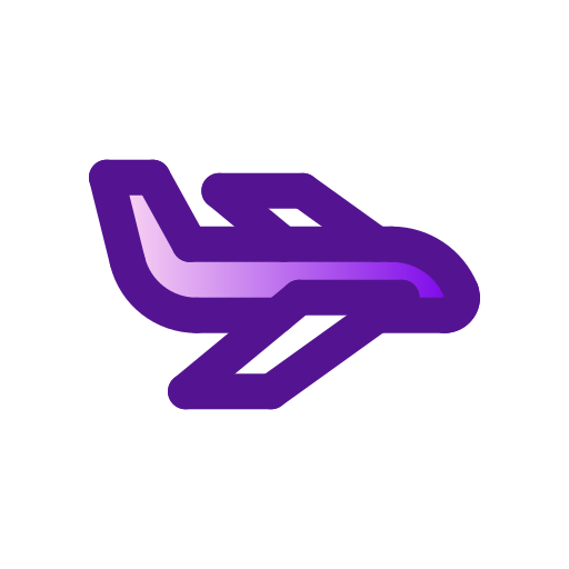 flugzeug Generic Lineal Color Gradient icon