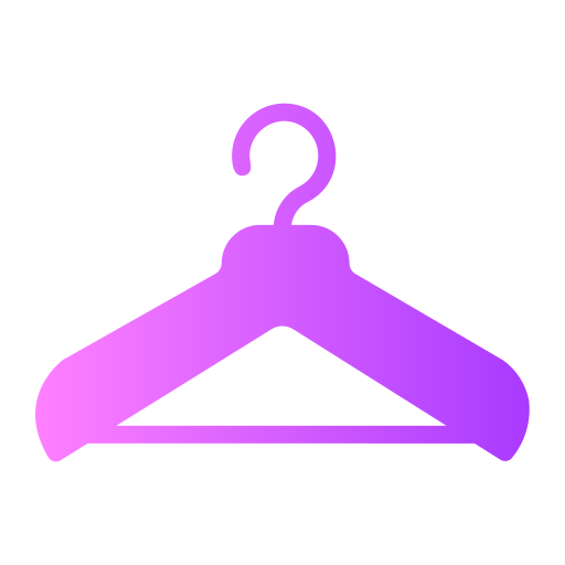 Clothes hanger Generic Flat Gradient icon