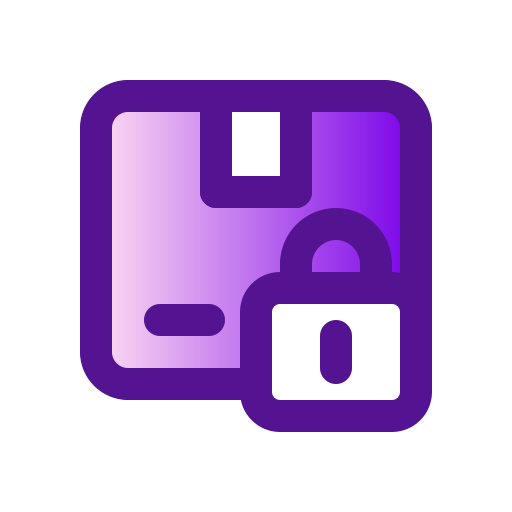 Secure Generic Lineal Color Gradient icon