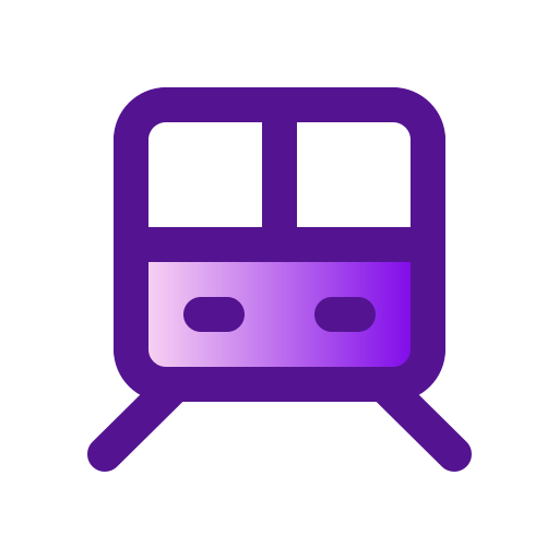 Train Generic Lineal Color Gradient icon