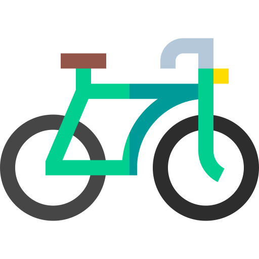 bicicleta Basic Straight Flat icono