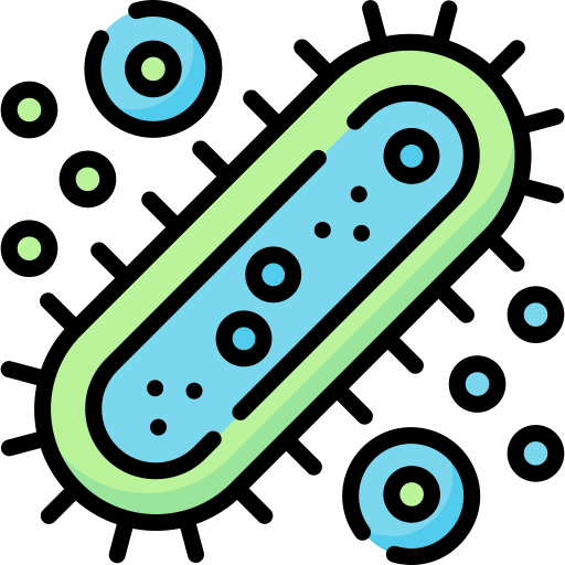 microbio Special Lineal color icono