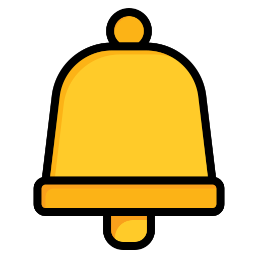 Notification bell Generic Outline Color icon