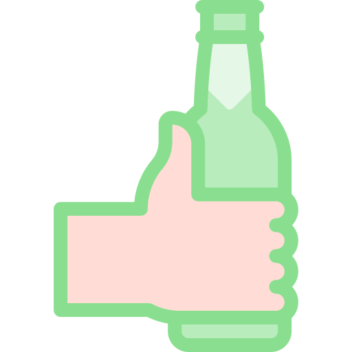ビール Detailed color Lineal color icon
