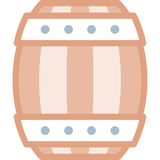 barril Detailed color Lineal color Ícone