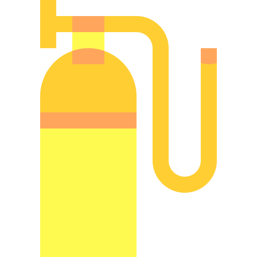 tanque de oxígeno Basic Sheer Flat icono