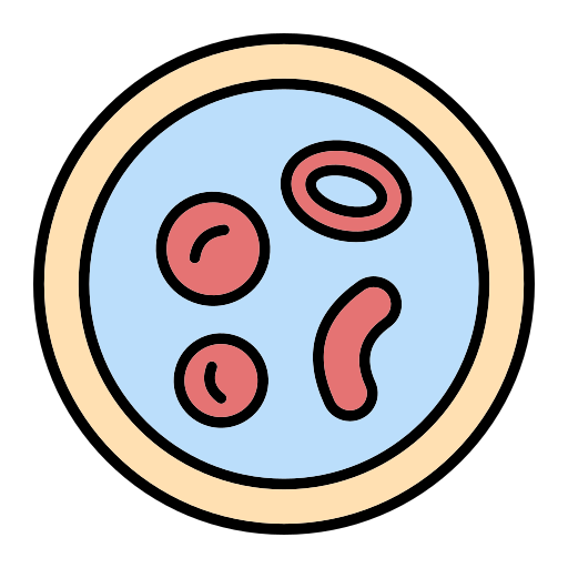 細胞 Generic Outline Color icon