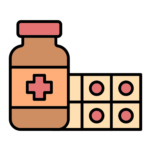 Лекарственное средство Generic Outline Color иконка