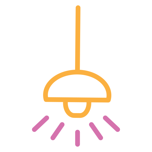 램프 Generic Outline Color icon