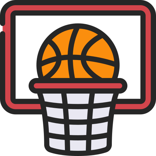 バスケットボールフープ Juicy Fish Soft-fill icon