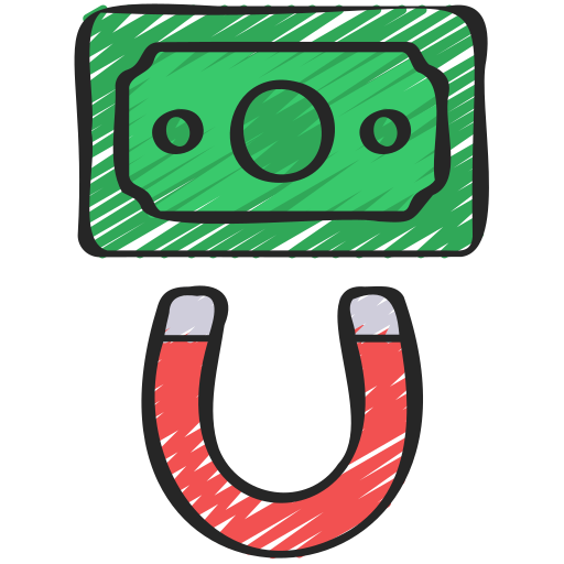 Money magnet Juicy Fish Sketchy icon