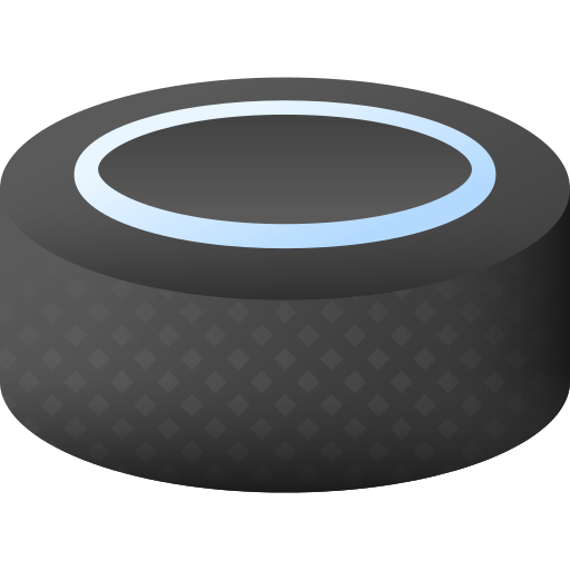 hockey-puck 3D Color icon