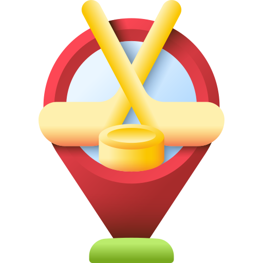 localización 3D Color icono