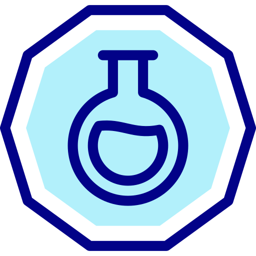 chemiczny Detailed Mixed Lineal color ikona