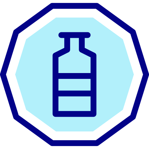 Lactose Detailed Mixed Lineal color Ícone