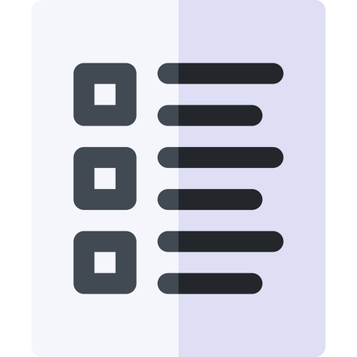 Ballot Basic Rounded Flat icon